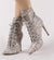 Snakeskin Booties