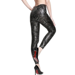 Black Snake Leggings - Vignette | Snakes Store