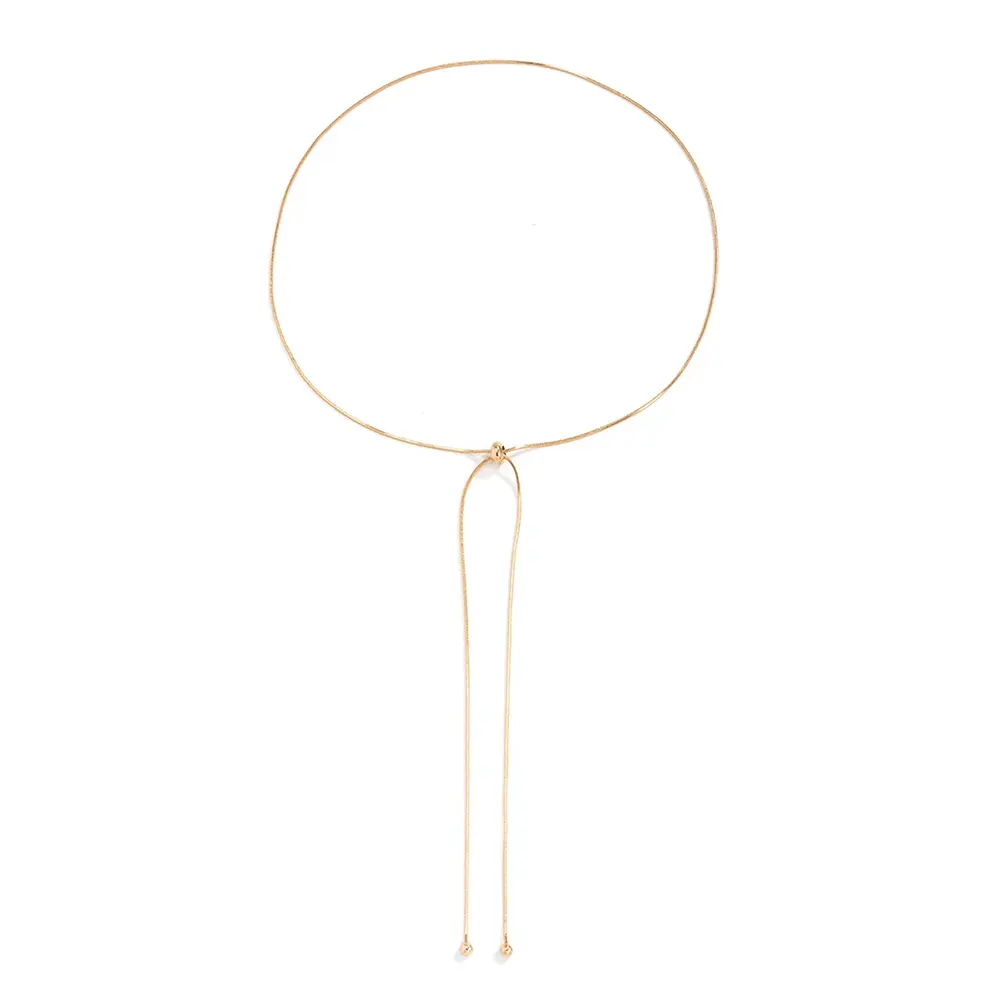 Adjustable Snake Chain Gold 31.5" | 80cm Copper Snakes Store™