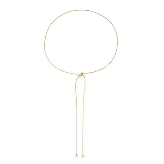 Adjustable Snake Chain Gold 31.5" | 80cm Copper Snakes Store™