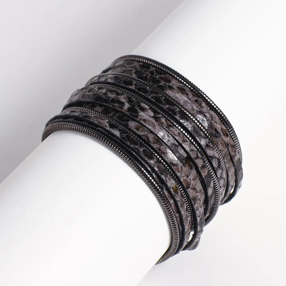 Anaconda Bracelet Black Snakes Store™