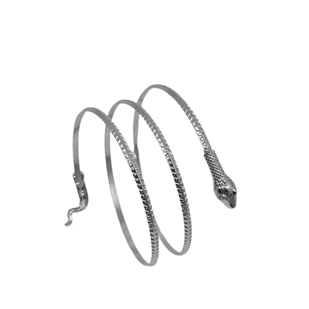 Ancient Greek Snake Bracelet silver Snakes Store™