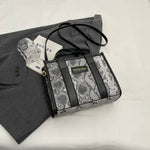 Black and White Snake Print Bag - Vignette | Snakes Store