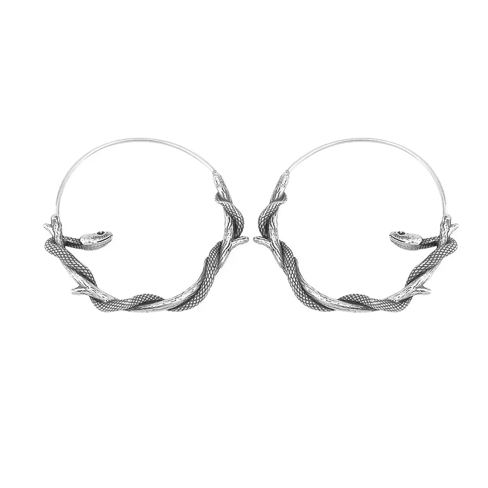 Boa Earrings Silver Fits for all 316L Stainless Steel Snakes Store™