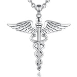 Caduceus Pendant - Vignette | Snakes Store