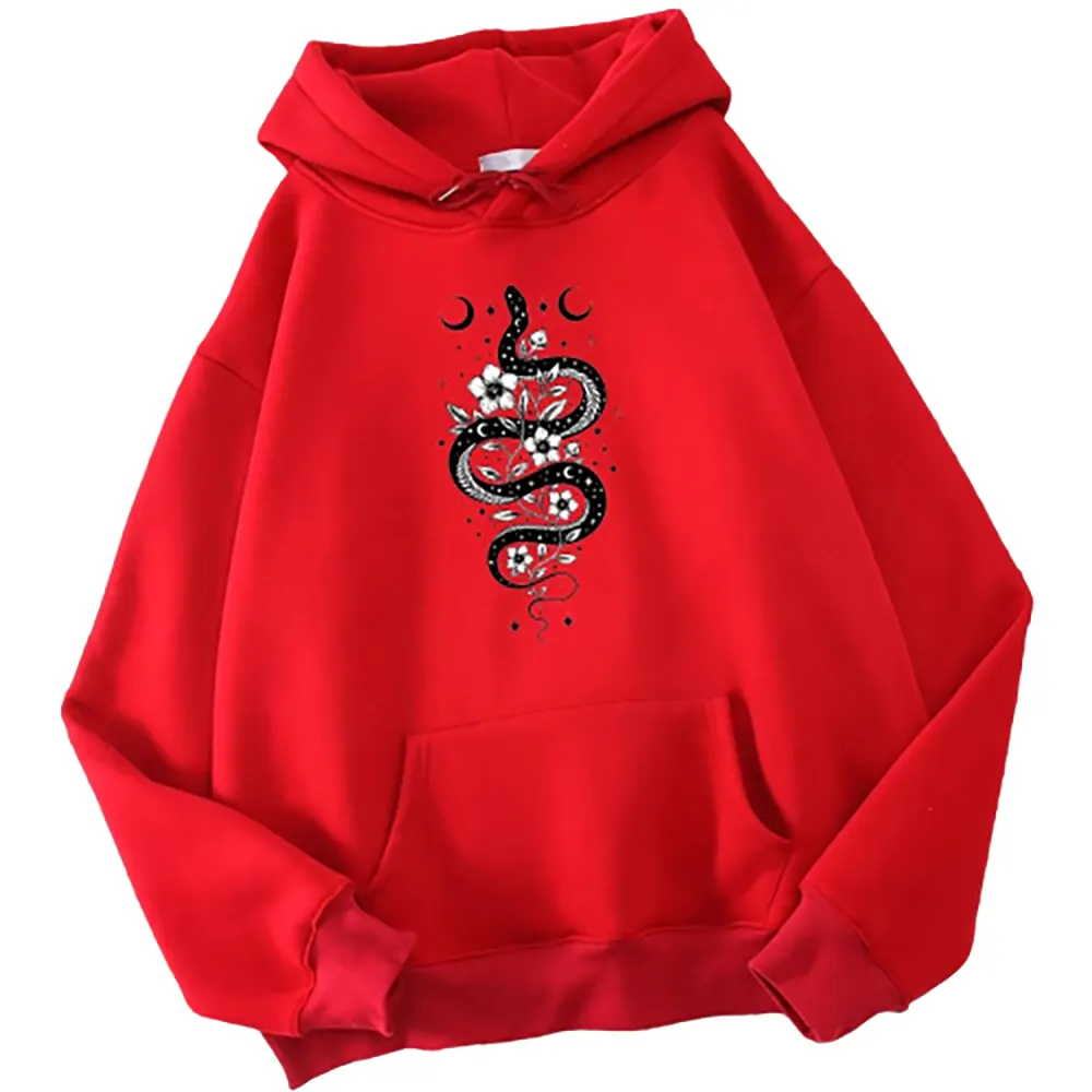 Cool Snake Hoodie Red Snakes Store™