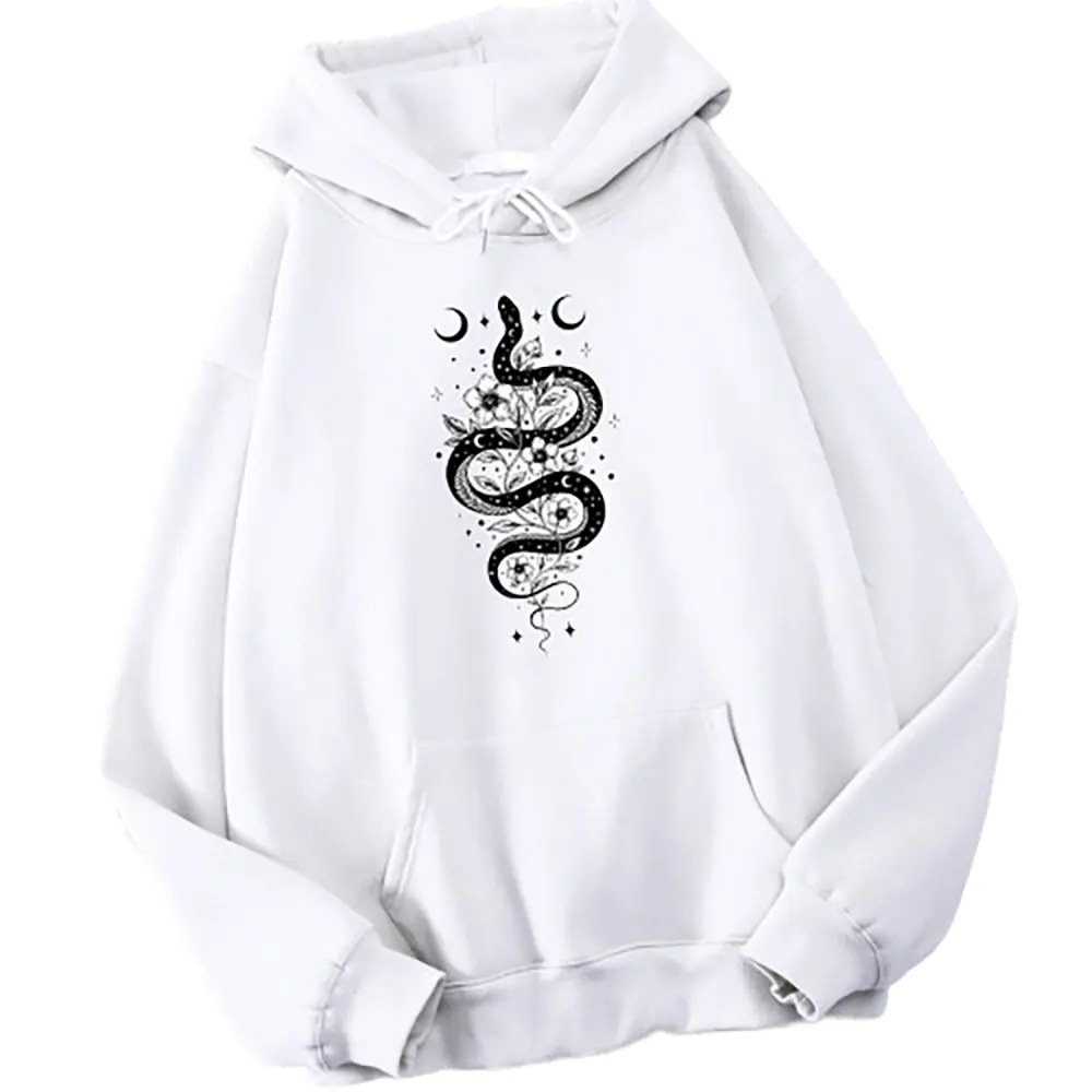 Cool Snake Hoodie White Snakes Store™