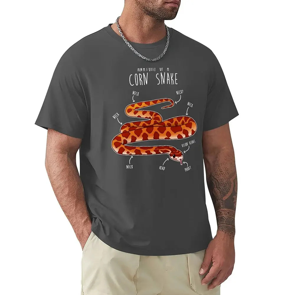 Corn Snake T-Shirt Gray Snakes Store™
