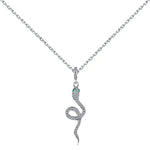 Diamond Snake Pendant - Vignette | Snakes Store
