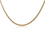 Gold Round Snake Chain - Vignette | Snakes Store