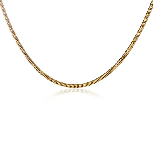 Gold Round Snake Chain Snakes Store™