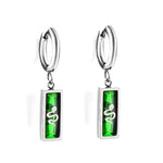 Green Snake Earrings - Vignette | Snakes Store
