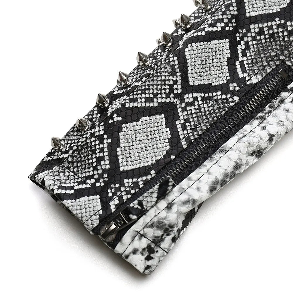 Grey Snake Print Jacket Snakes Store™