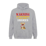 Grey Snake Hoodie - Vignette | Snakes Store