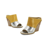 Snakeskin Peep Toe Wedge - Vignette | Snakes Store