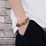 Men's Python Bracelet - Vignette | Snakes Store