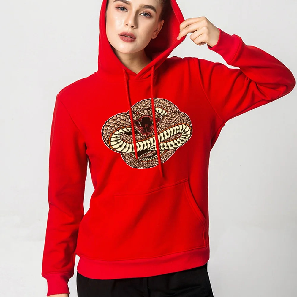 Snake Bite Hoodie Red Snakes Store