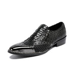 Snake Print Dress Shoes - Vignette | Snakes Store