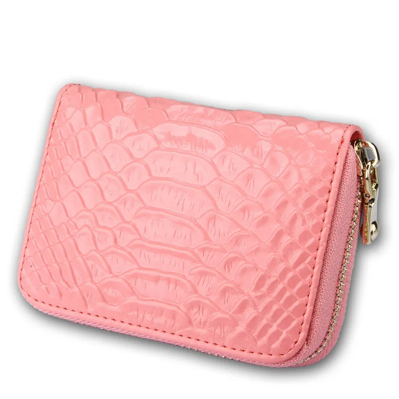 Woman Wallet Snake Pattern pink Snakes Store
