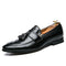 Black Snake Print Shoes