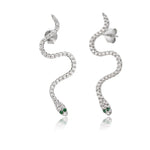 Long Snake Earrings - Vignette | Snakes Store