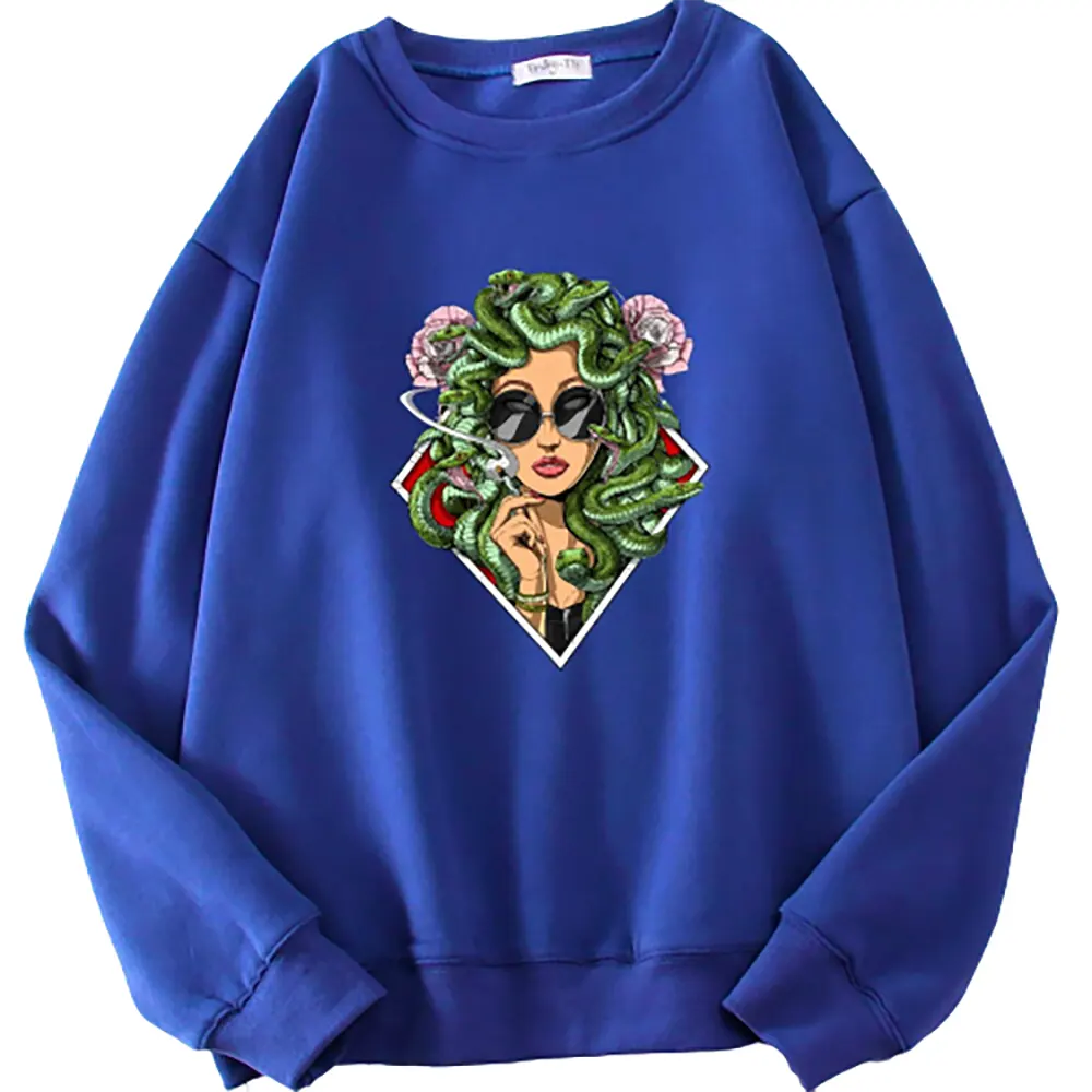Medusa Sweatshirt Blue Snakes Store™