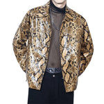 Men's Snake Print Jacket - Vignette | Snakes Store