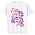 Pink Snake Print T-shirt - Vignette | Snakes Store