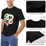 Plus Size Snake Print T-shirt - Vignette | Snakes Store