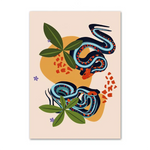 Rainbow Snake Painting - Vignette | Snakes Store