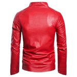 Red Snake Leather Jacket - Vignette | Snakes Store
