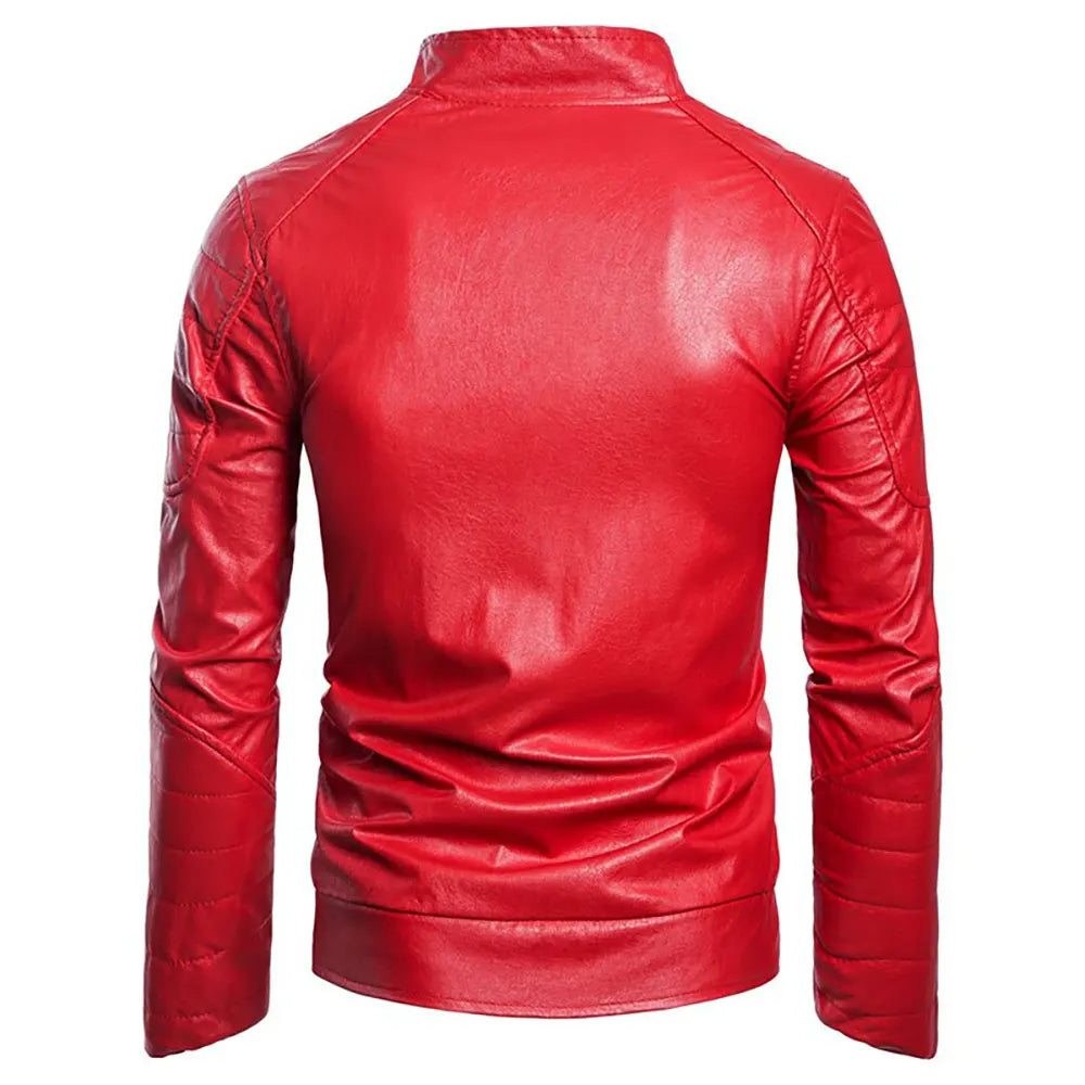Red Snake Leather Jacket Snakes Store™