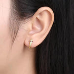 Ruby Snake Earrings - Vignette | Snakes Store