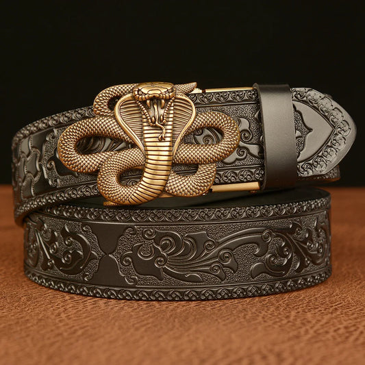 Snake Clasp Belt