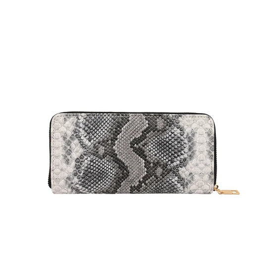 Embossed Snake Wallet