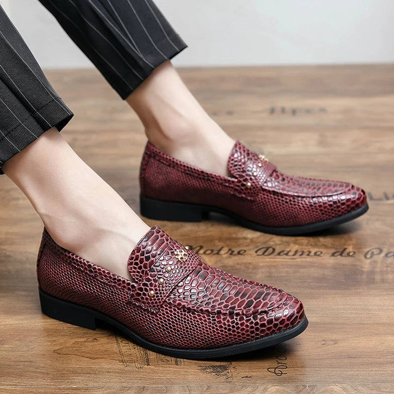 Snake Leather Shoes Mens Snakes Store™