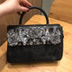 Snake Pattern Bag Black Snakes Store