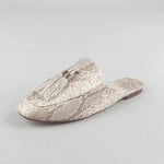 Snake Print Flat Mules - Vignette | Snakes Store