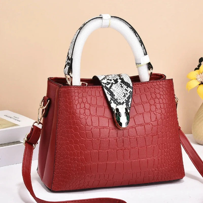 Snake Bucket Bag Red Snakes Store