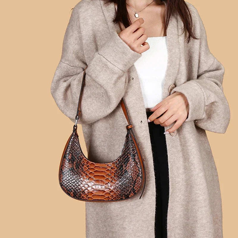 Brown Snake Skin Bag Snakes Store