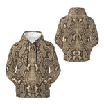 Snake Skin Pattern Hoodie - Vignette | Snakes Store