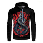 Snake and Rose Hoodie - Vignette | Snakes Store