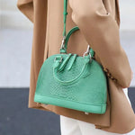 Green Snake Skin Bag - Vignette | Snakes Store