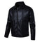 Snake Leather Jacket Mens
