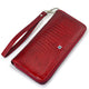 Red Snake Skin Wallet