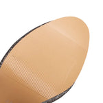 Snakeskin Heels Closed Toe - Vignette | Snakes Store