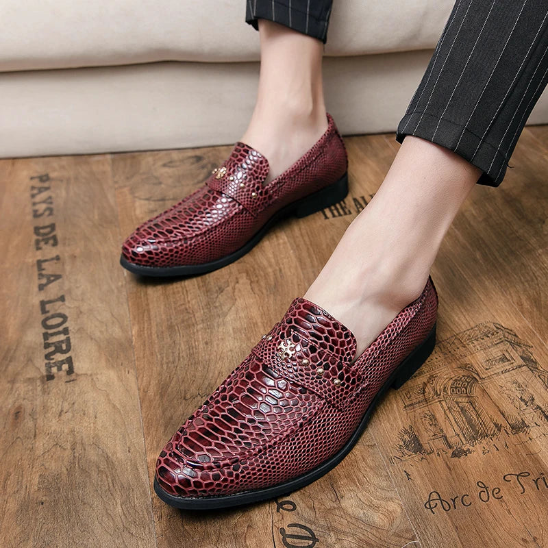 Snake Leather Shoes Mens Snakes Store™