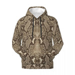 Snake Skin Pattern Hoodie - Vignette | Snakes Store