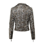 Serpent Leather Jacket - Vignette | Snakes Store