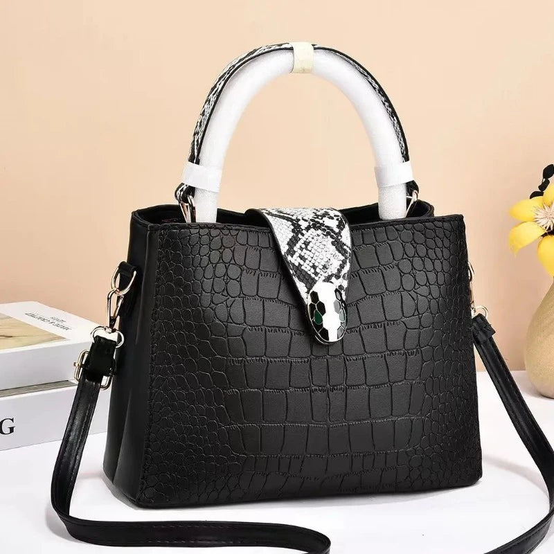 Snake Bucket Bag Black Snakes Store